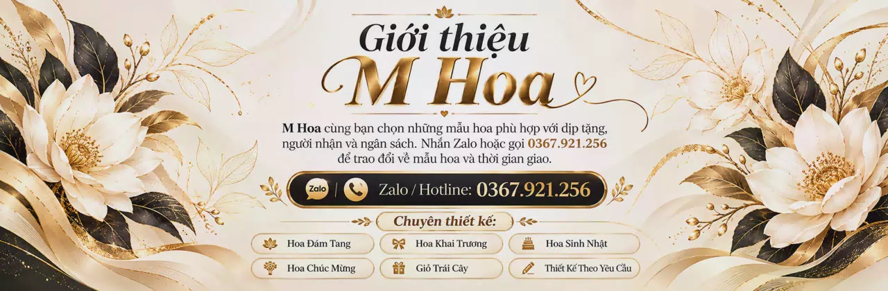 Ảnh bìa Shop hoa tươi Xã Hoài Ân Gia Lai - Gửi hoa đẹp, trao lời thương